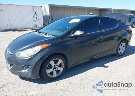 2013 Hyundai Elantra Gls z USA, uszkodzony, nr VIN 5NPDH4AE8DH255256